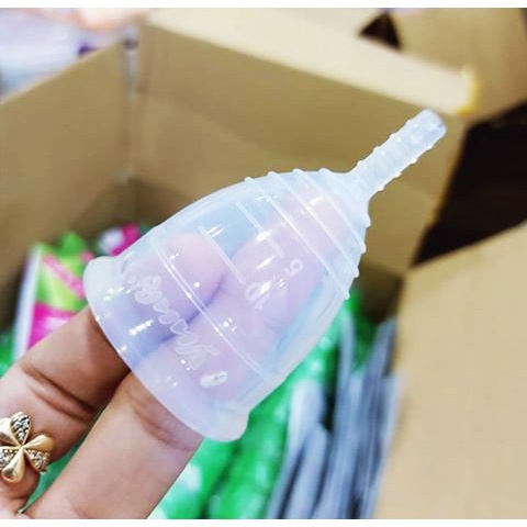 Combo Cốc nguyệt san Yuuki và Dung dịch vệ sinh cốc Hàng Chính Hãng