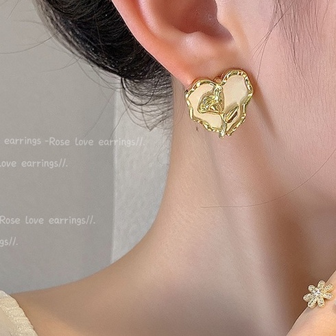 Bông Tai Đính Ngọc Trai Sang Trọng Thời Trang Mùa Hè Hàn Quốc 2023 Dành Cho Nữ