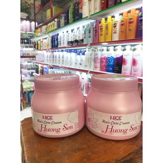 Hấp ủ Sen Nice 1000ml suôn mượt,giữ nếp tóc