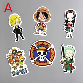 Hình dán One Piece (12 Tấm)