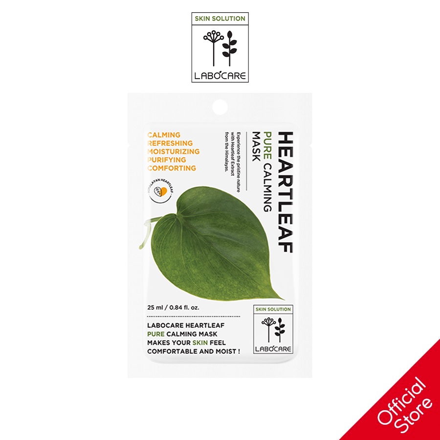 Mặt Nạ Làm Dịu Da Chiết Xuất Diếp Cá Labocare Heartleaf Pure Calming Mask 25Ml