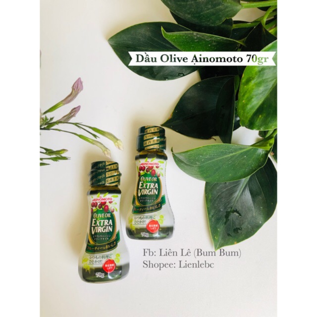 Dầu Olive - Dầu Mè Nguyên Chất Ajinomoto - 70gram