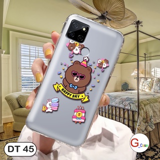 Ốp lưng dẻo REALME V3  - in hình