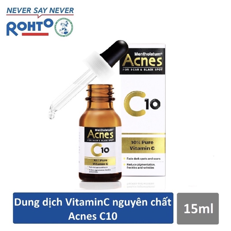 Dung dịch Vitamin C nguyên chất Acnes C10 15ml