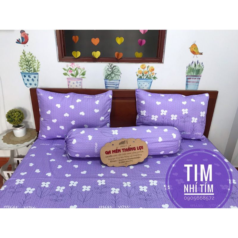 Bộ cotton Thắng Lợi [ Cao Cấp ] gồm 4 món Ib chọn mẫu