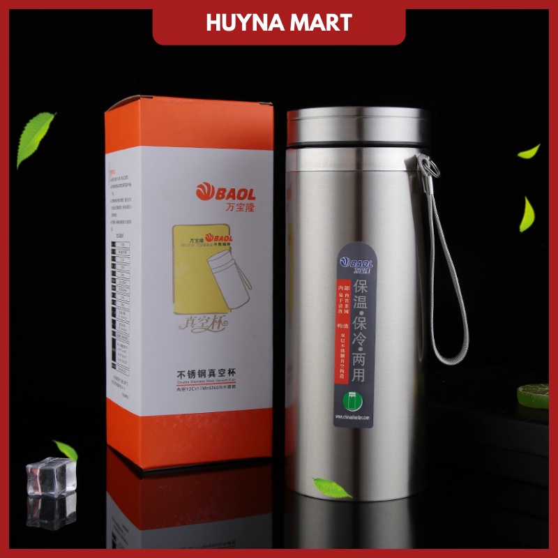 Bình Giữ Nhiệt Nóng Lạnh Chất Liệu Inox 304 Cao Cấp XINLANG BAOL C90-H90 dung tích lớn 1200-1500ml BGN05