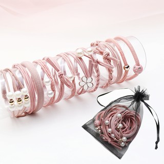 Set 12 dây cột tóc mềm cao cấp không mùi