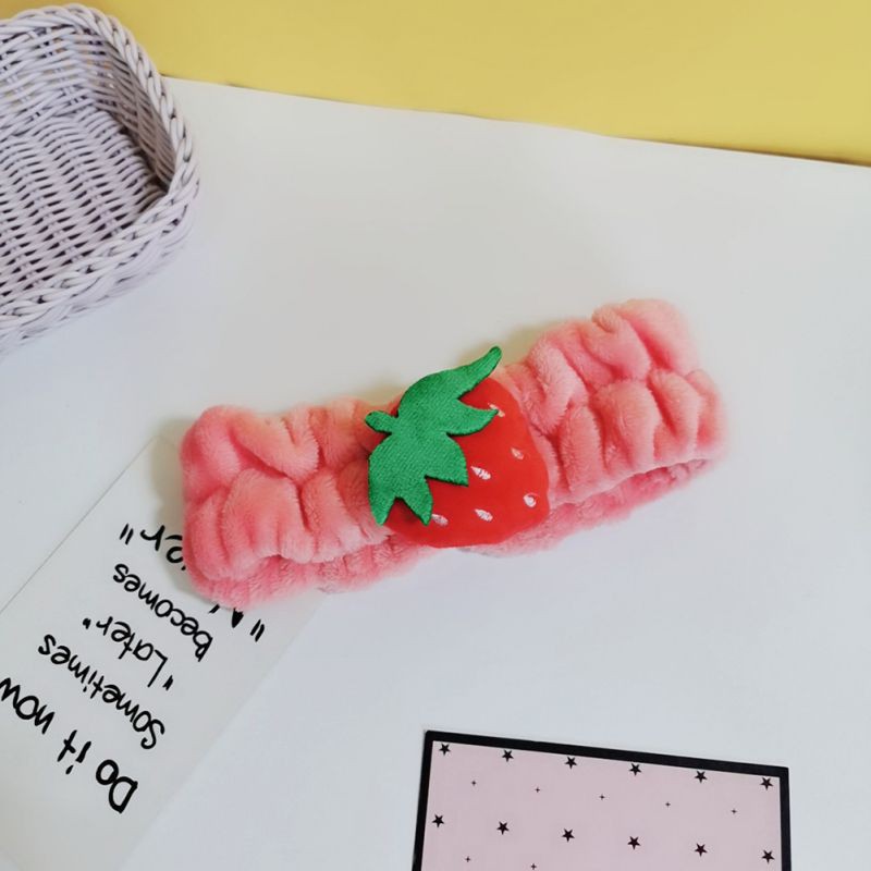 Băng đô đàn hồi vải bông mịn trang trí hoạt hình đáng yêu cho bé