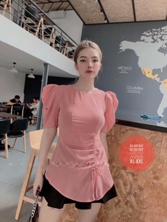 Áo Tay Búp Rút Eo Bigsize