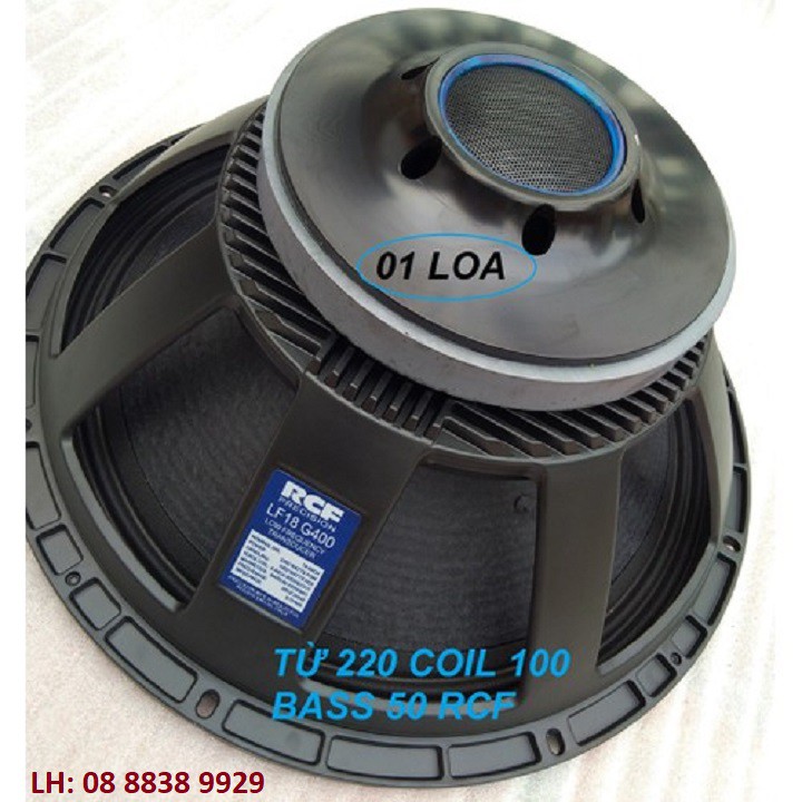 LOA BASS 50 RCF TỪ 220 COIL 100 - LOA BASS 5 TẤC - GIÁ 1 LOA