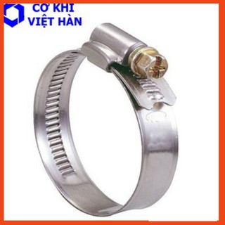 Đai xiết ống các cỡ inox từ 12mm - 83mm - siết quai nhê cổ dê inox (chọn đúng cỡ khi đặt hàng)