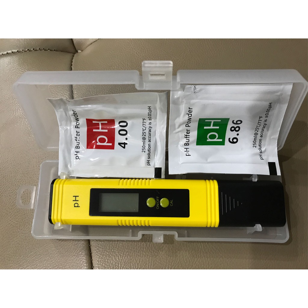 Digital pH meter Bút Đo Độ pH Kỹ Thuật Số Máy Đo Chất Lượng Nước Cho Thức Ăn, Bể Cá, Thủy Canh chính xác cao
