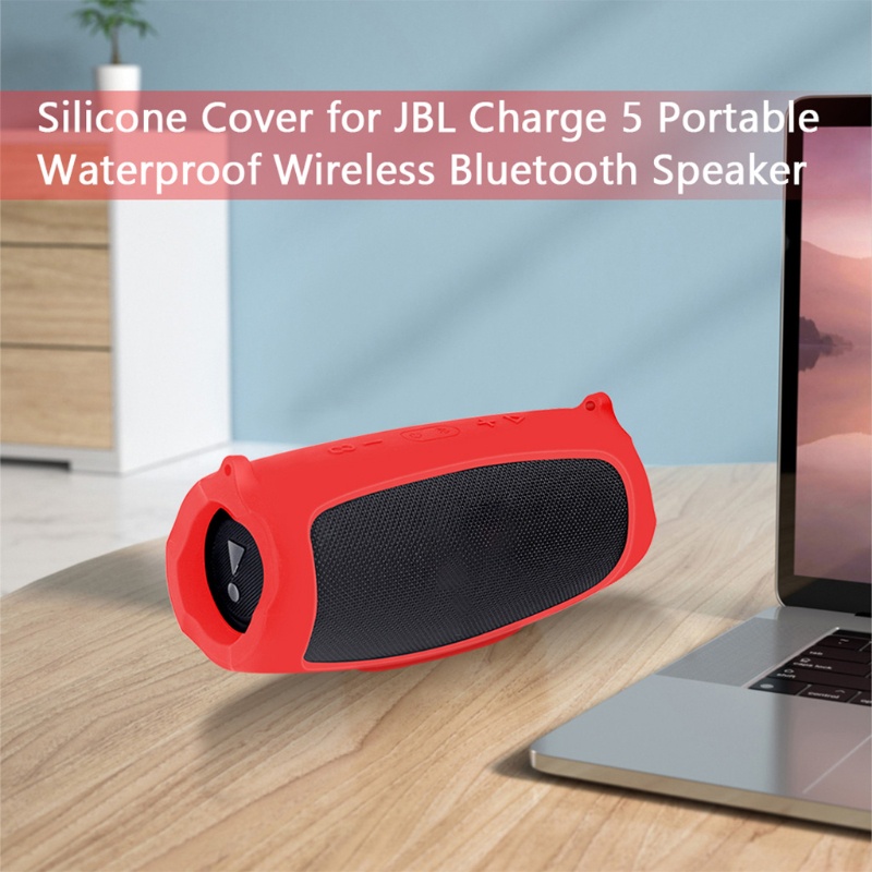 Vỏ Silicone Bảo Vệ Có Dây Đeo Cho Loa Bluetooth JBL Charge 5
