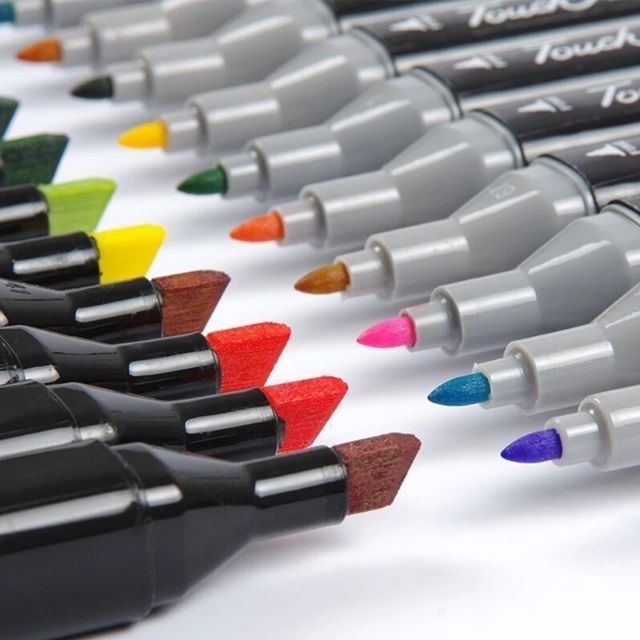 [Mua 1 tặng 5] Bút Touch Marker Liit 30 Màu