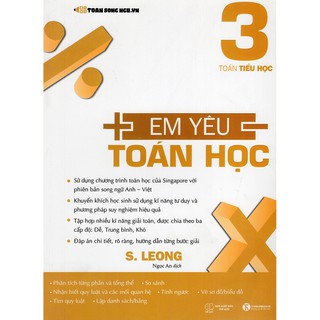 [HÀ NỘI] - Sách - Em Yêu Toán Học - Tập 3