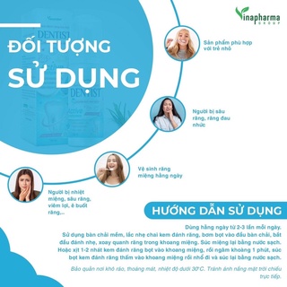 KEM ĐÁNH RĂNG TẠO BỌT WHITE DENTIST [ TRẮNG RĂNG SẠCH MẢNG BÁM CHỈ SAU 2 TUẦN ]