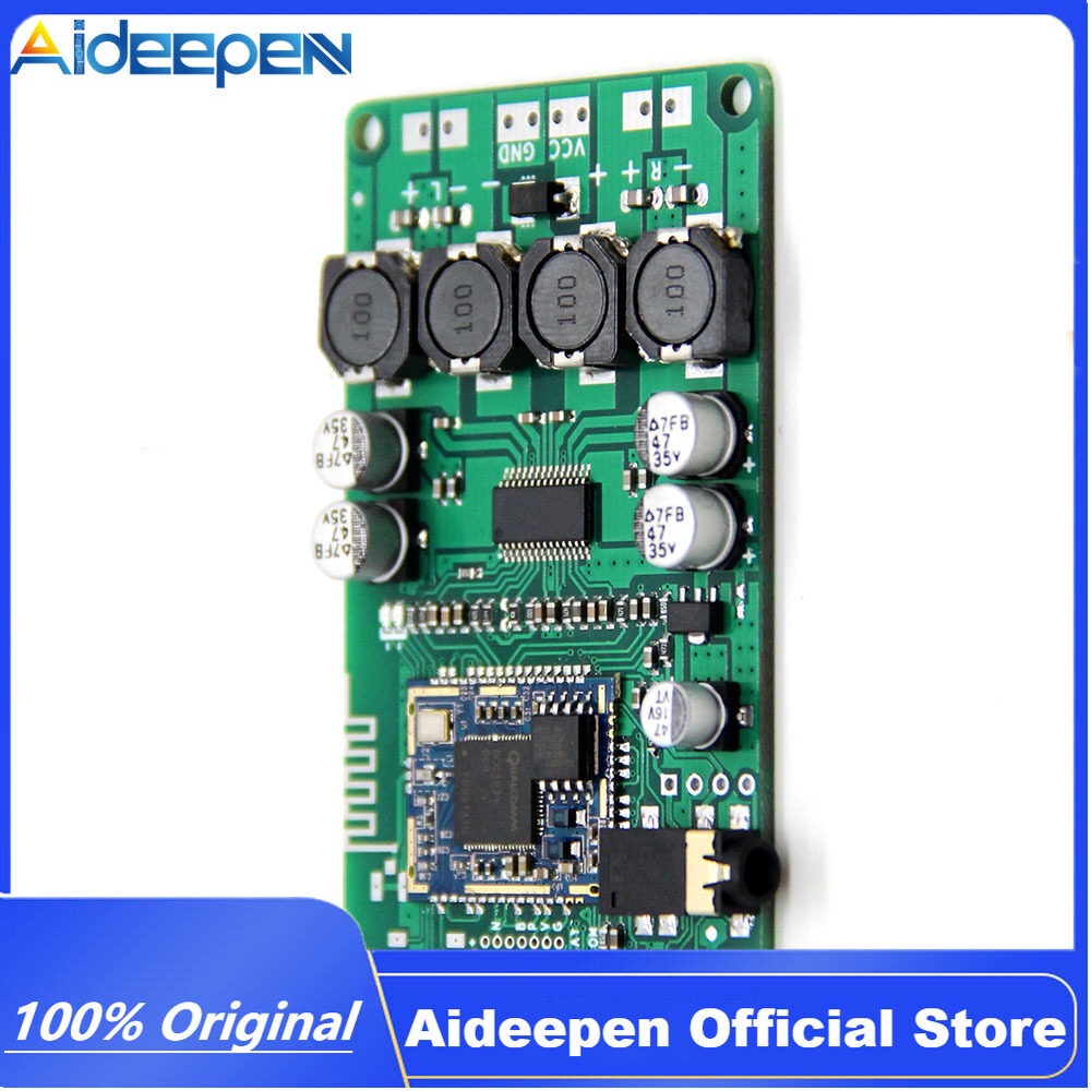 Bảng Mạch Khuếch Đại Âm Thanh Kết Nối Bluetooth 5.0 2x10W / 15W QCC3031 / QCC3034 Hỗ Trợ SBC / Ac / APTX / APTX / APTXLL / APTXHD