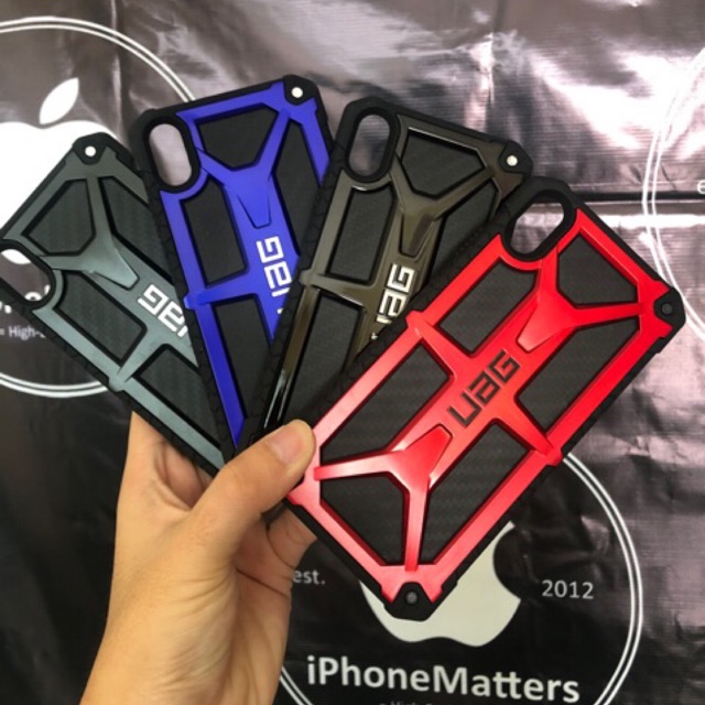 Ốp Điện Thoại Cứng Uag Monarch Carbon Cho Iphone 7 Plus / 8 Plus / Xs Max