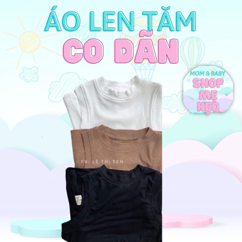 [thiet ke] áo len tăm siêu co dãn cho bé