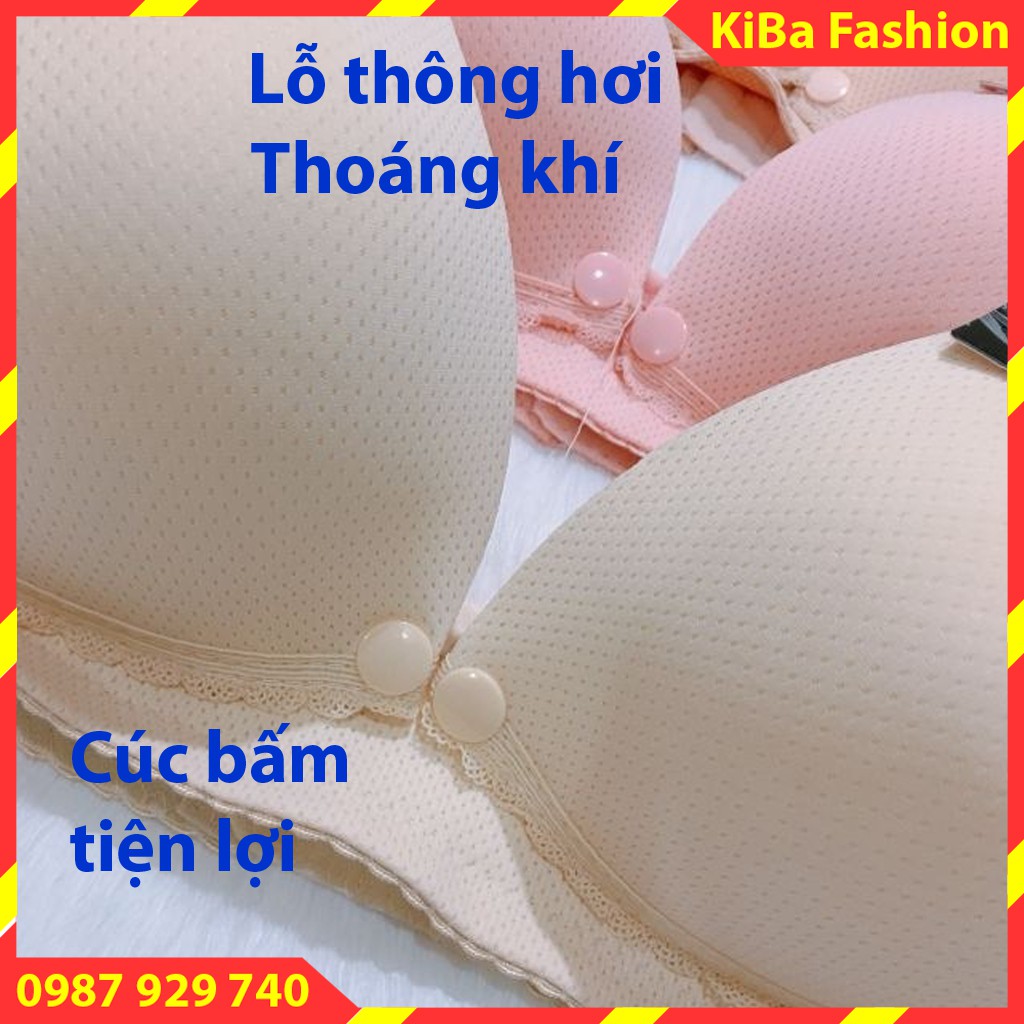 Áo cho con bú cúc bấm tiện lợi, HÀNG ĐẸP thông hơi, thoáng khí