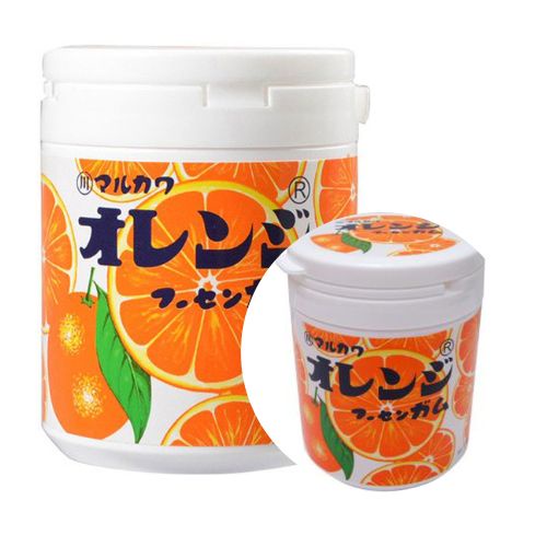 Kẹo cao su vị cam Marukawa 130g - Hachi Hachi Japan Shop