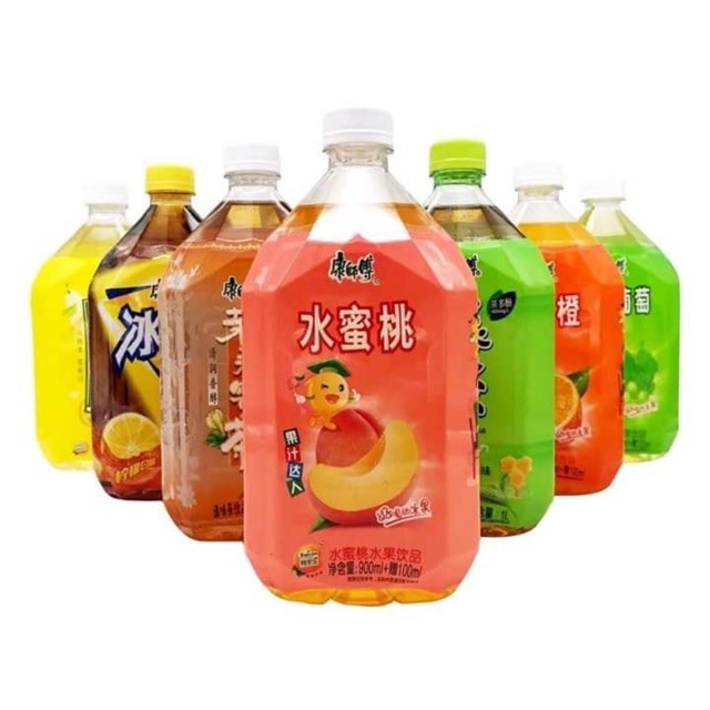 Nước Lê , Đào, Mật ong ❤️FREESHIP❤️Nước Ép Hoa Quả Nhiều Vị đặc biệt loại to 1000ml