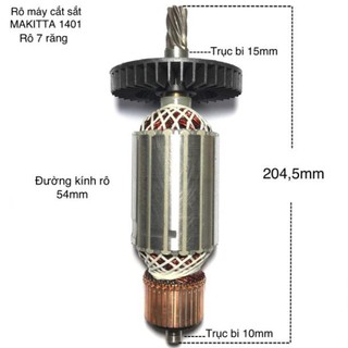 Rô to máy cắt sắt makitta 1401 / rô 7 răng