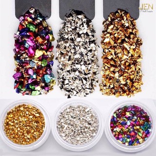 Đá sỏi vụn rắc móng-phụ kiện nail