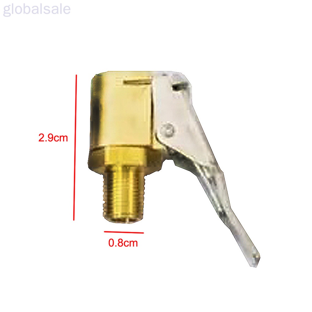 Đầu Nối Bơm Bánh Xe Hơi 8mm Bằng Đồng Thau