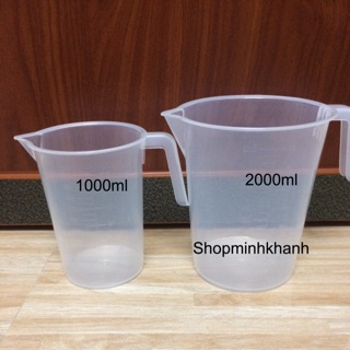 Ca đong thể tích có vạch chia 1000 ml/ 2000 ml