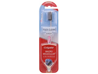 BÀN CHẢI ĐÁNH RĂNG COLGATE MACRO MOLECULAR FLEX CLEAN SLIMSOFT CHARCOAL