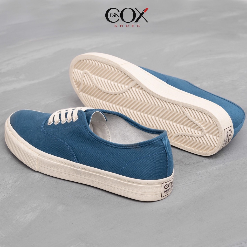Giày Sneaker Nam Vải Chính Hãng DINCOX E06 BLUE Sang Độc Đáo