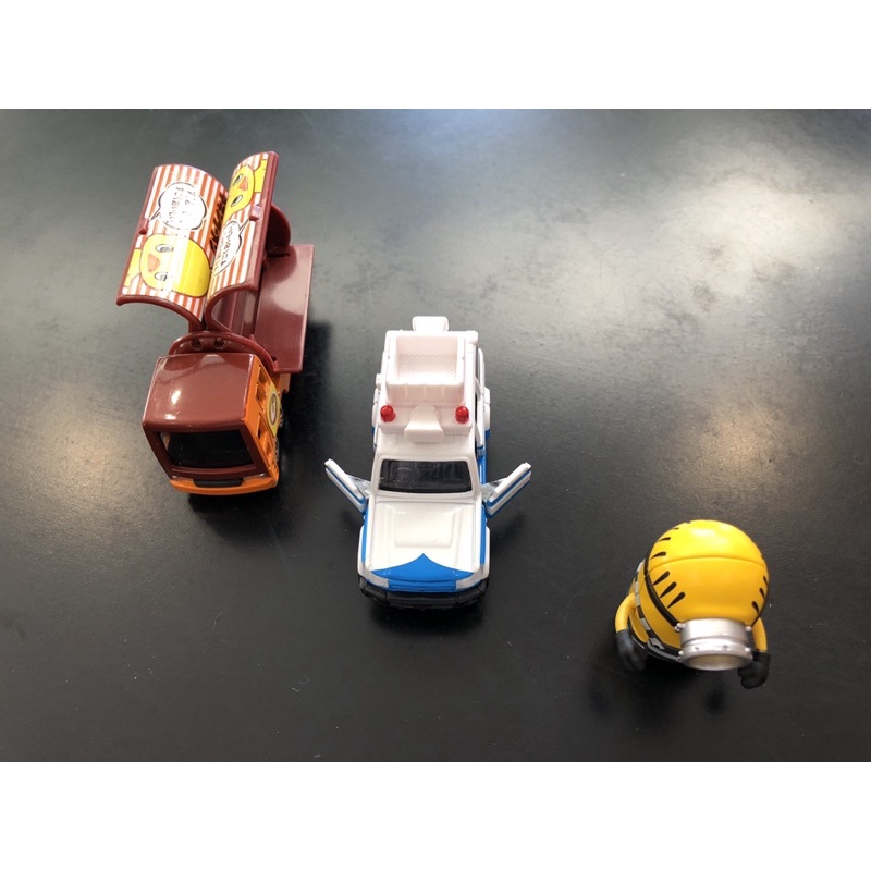 combo Xe mô hình TOMICA MINION-xe bánh-xe cảnh sát, xe mô hình sưu tập, xe mô hình sưu tầm