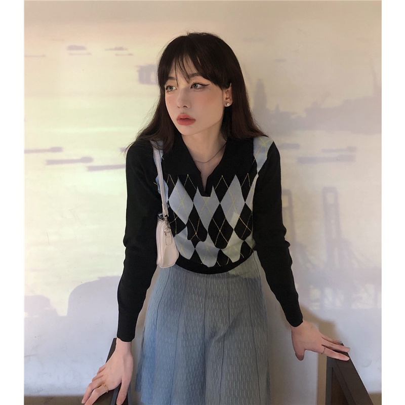 Áo Thun Nữ Dài Tay Cổ Tròn Thời Trang Hàn | BigBuy360 - bigbuy360.vn