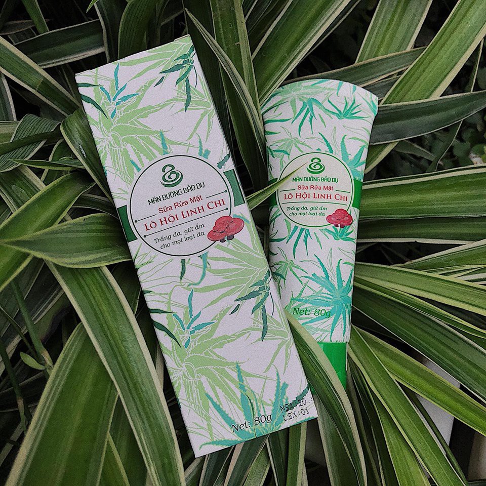 Sữa rửa mặt Lô Hội Linh Chi 80G