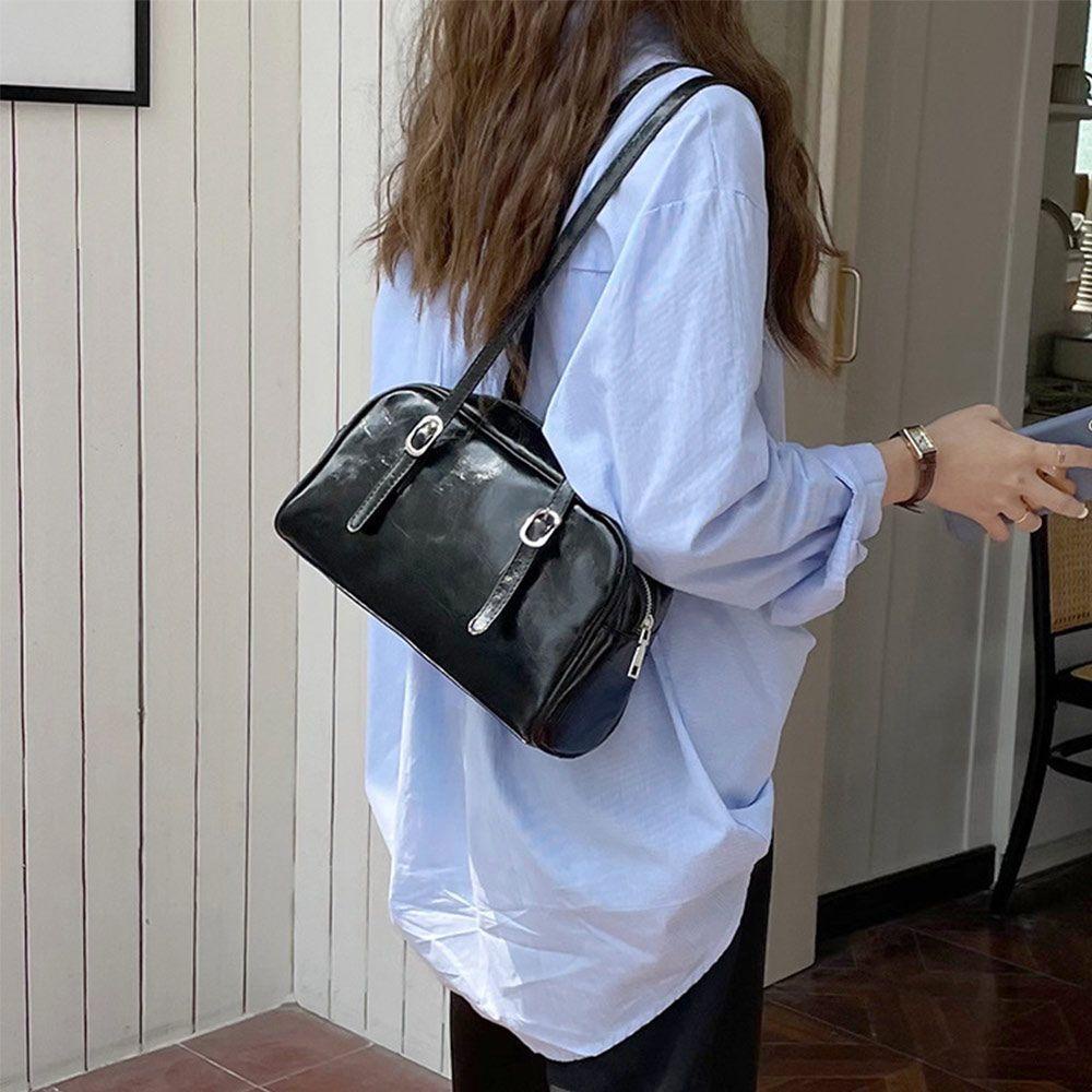 Túi Đeo Vai / Kẹp Nách Chất Liệu Da PU Mềm Thời Trang