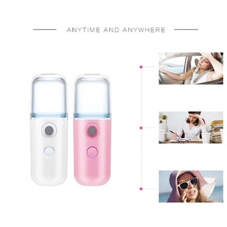 [ Hàng loại 1]Máy xông hơi mặt mini máy phun sương xịt khoáng Nano hơi lạnh( tạo ẩm_xịt_khuẩn_xông_mặt) xd hcm