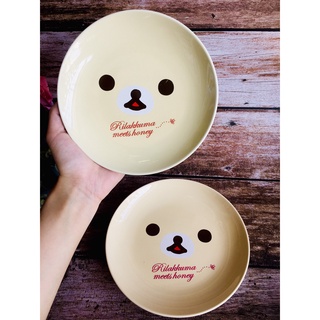 Gốm nhật - đĩa rilakkuma