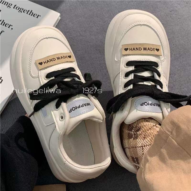 Giày Thể Thao Hở Ngón Màu Trắng Kiểu Mới Phong Cách Hàn Quốc Thời Trang Mùa Xuân 2022 Cho Nữ