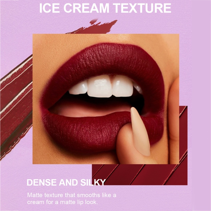 Son Môi Kiêm Bút Kẻ Viền Môi Lâu Trôi Không Thấm Nước 4 Màu Sắc Chọn Lựa