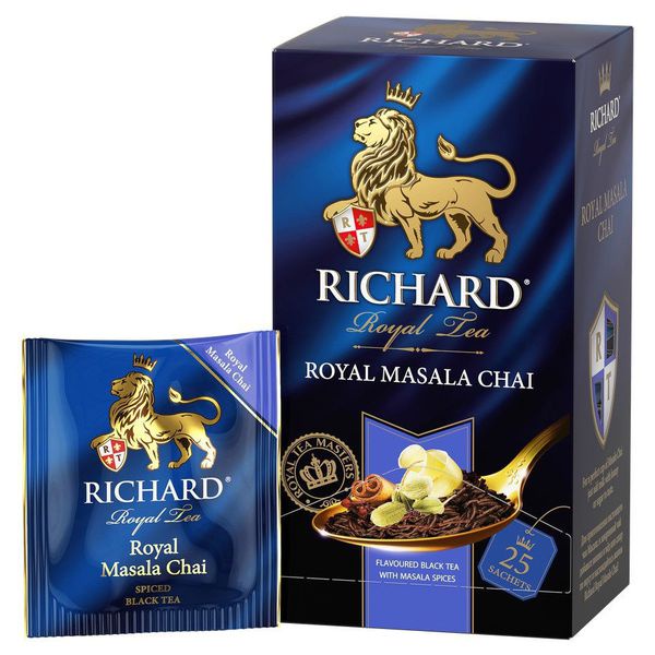Trà Chai Ấn Độ - Richard Royal Masala Chai Hộp Giấy 50Gr