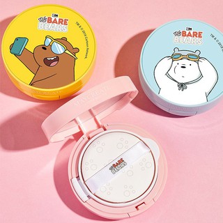 Phấn Nước Cushion Gấu Hoạt Hình Maycreate x The Three Bare Bears Tặng Kèm Lõi Thay