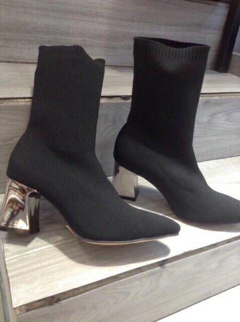 Boot len cổ chun gót gương sang chảnh 2k19 | BigBuy360 - bigbuy360.vn