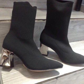 Boot len cổ chun gót gương sang chảnh 2k19