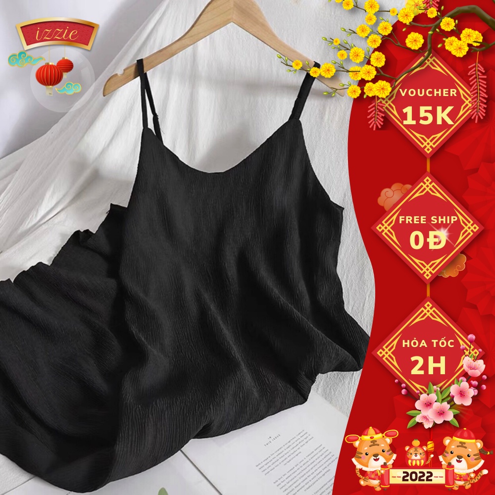 Váy voan xốp nhật Izzie VV555, chất voan mềm mại, có lót trong, form từ 45-60kg dễ mixmatch