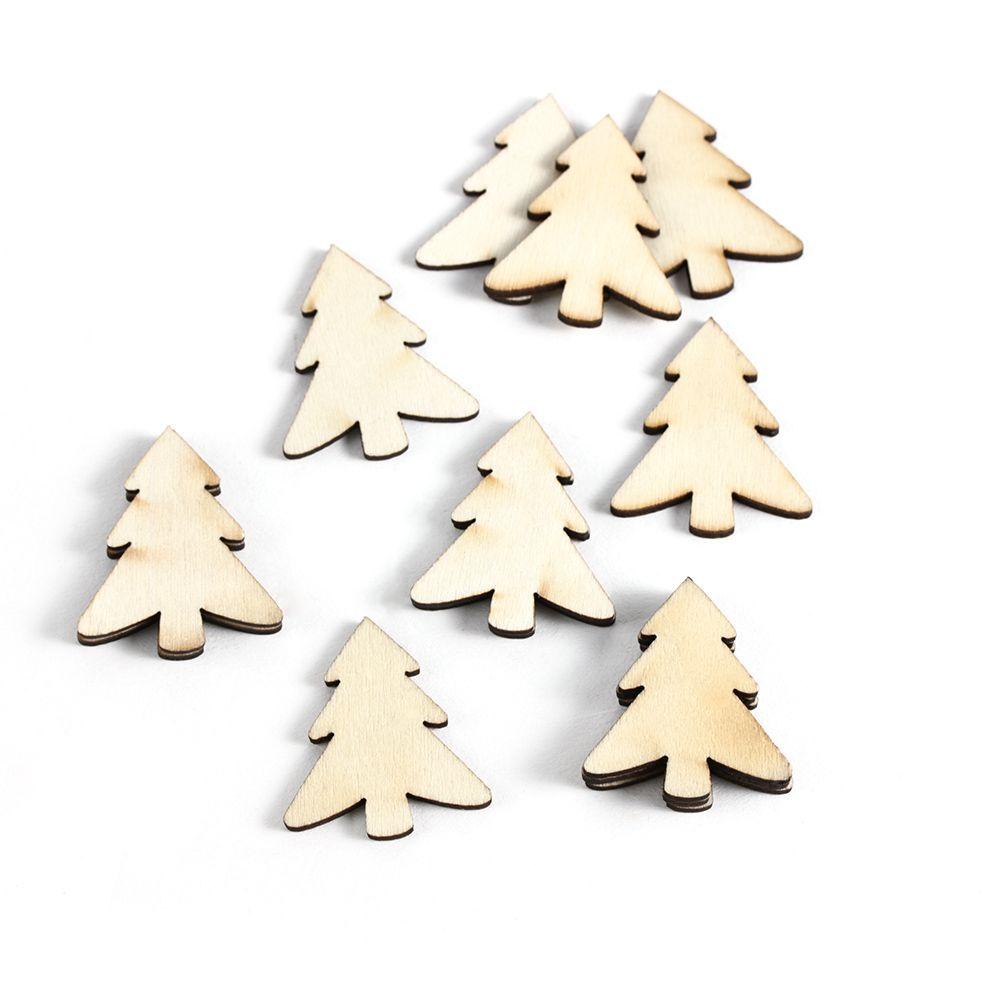 Set 50 Phụ Kiện Trang Trí Cây Thông Noel DIY Mới