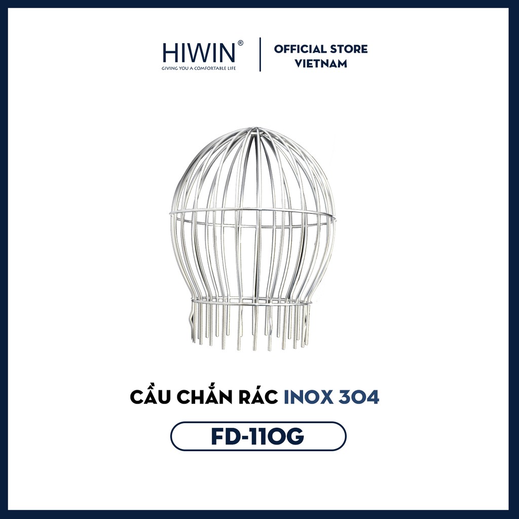 Cầu chắn rác inox 304 cao cấp Hiwin FD-110G