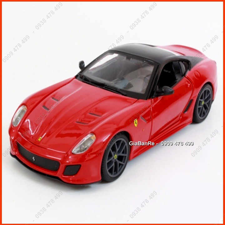 Xe Mô Hình Kim Loại Ferrari 599 GTO - Tỉ Lệ 1:24 - Bburago - Đỏ - 8159.1