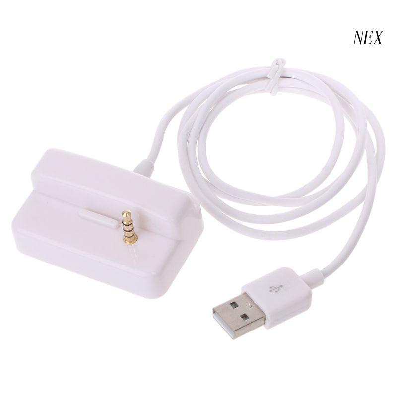 Đế Sạc USB Thay Thế Cho Máy Nghe Nhạc MP3 / MP4 iPod For Shuffle 2 2ND 3 3RD GEN 2G c