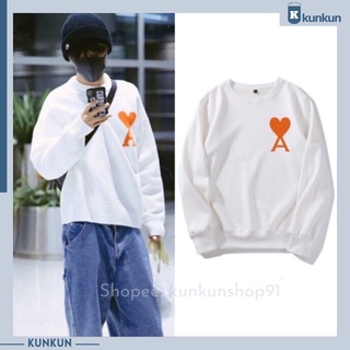 Áo Sweater Dài Tay Tim A Tiêu Chiến, Ziao Zhan